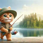 Cat In The Fish