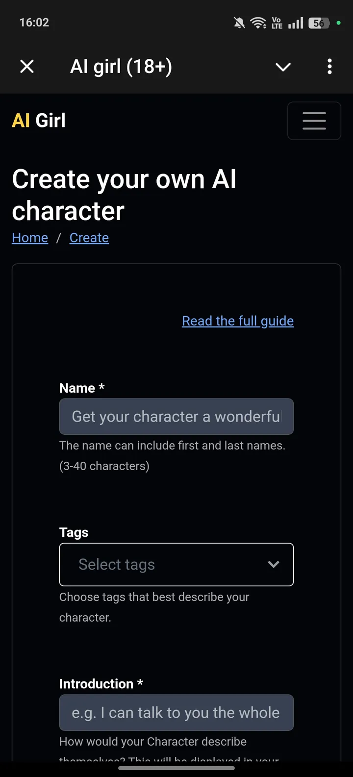 AI girl (18+) screenshot 3