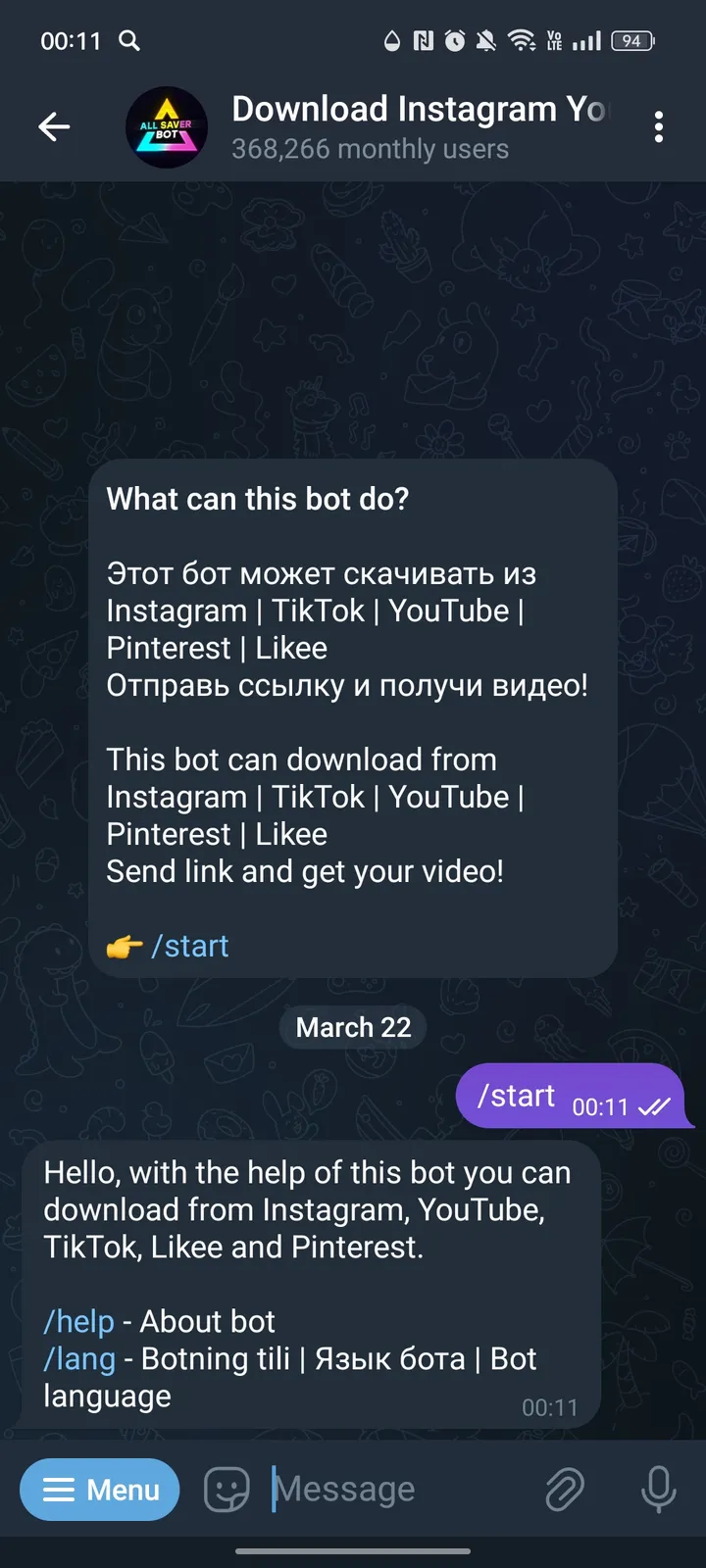 Download Instagram TikTok YouTube screenshot 1