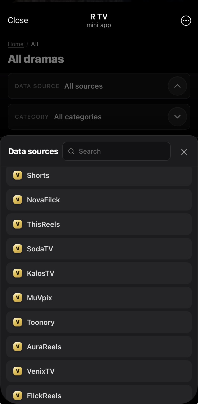 R TV screenshot 5