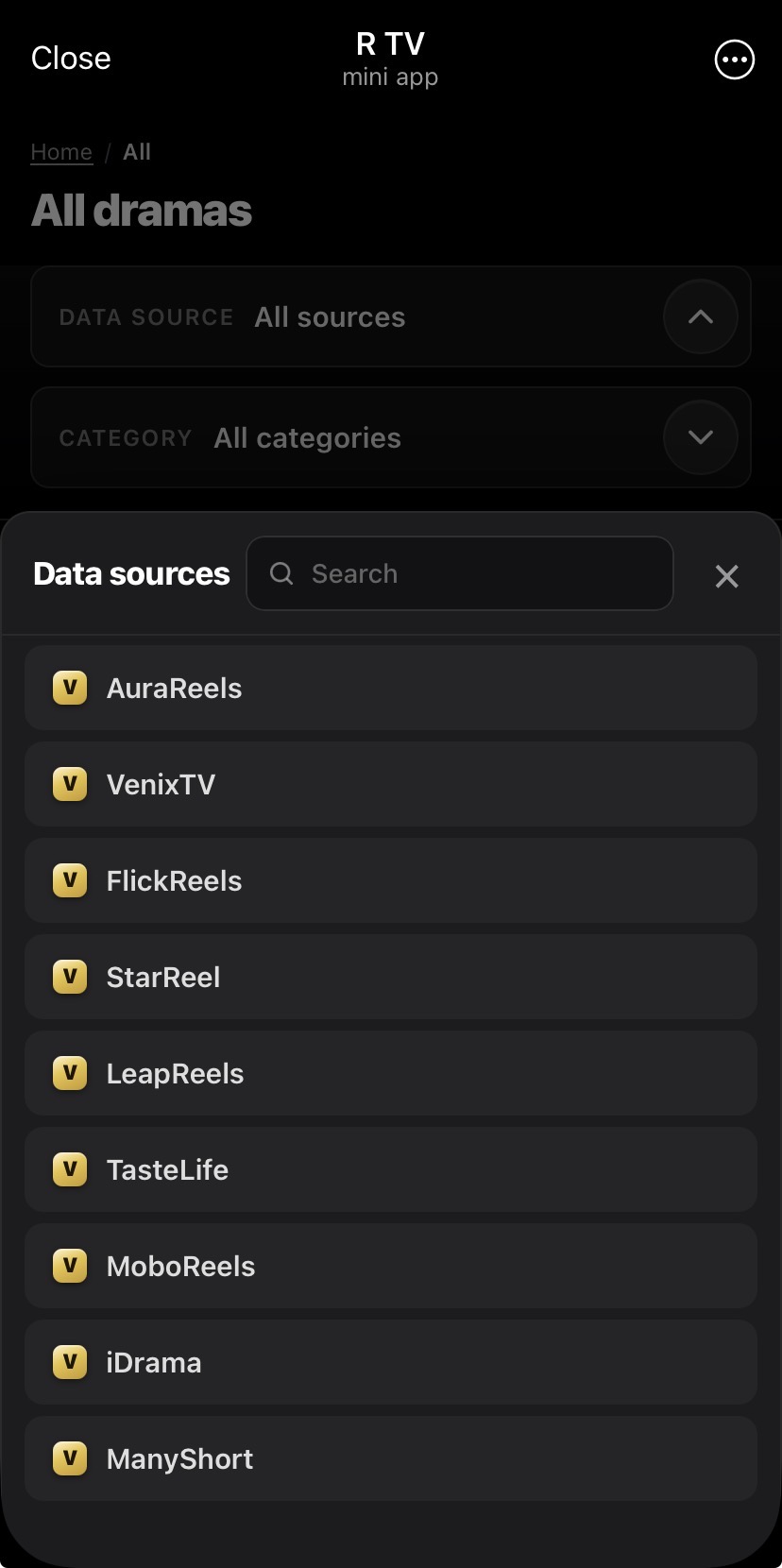 R TV screenshot 6