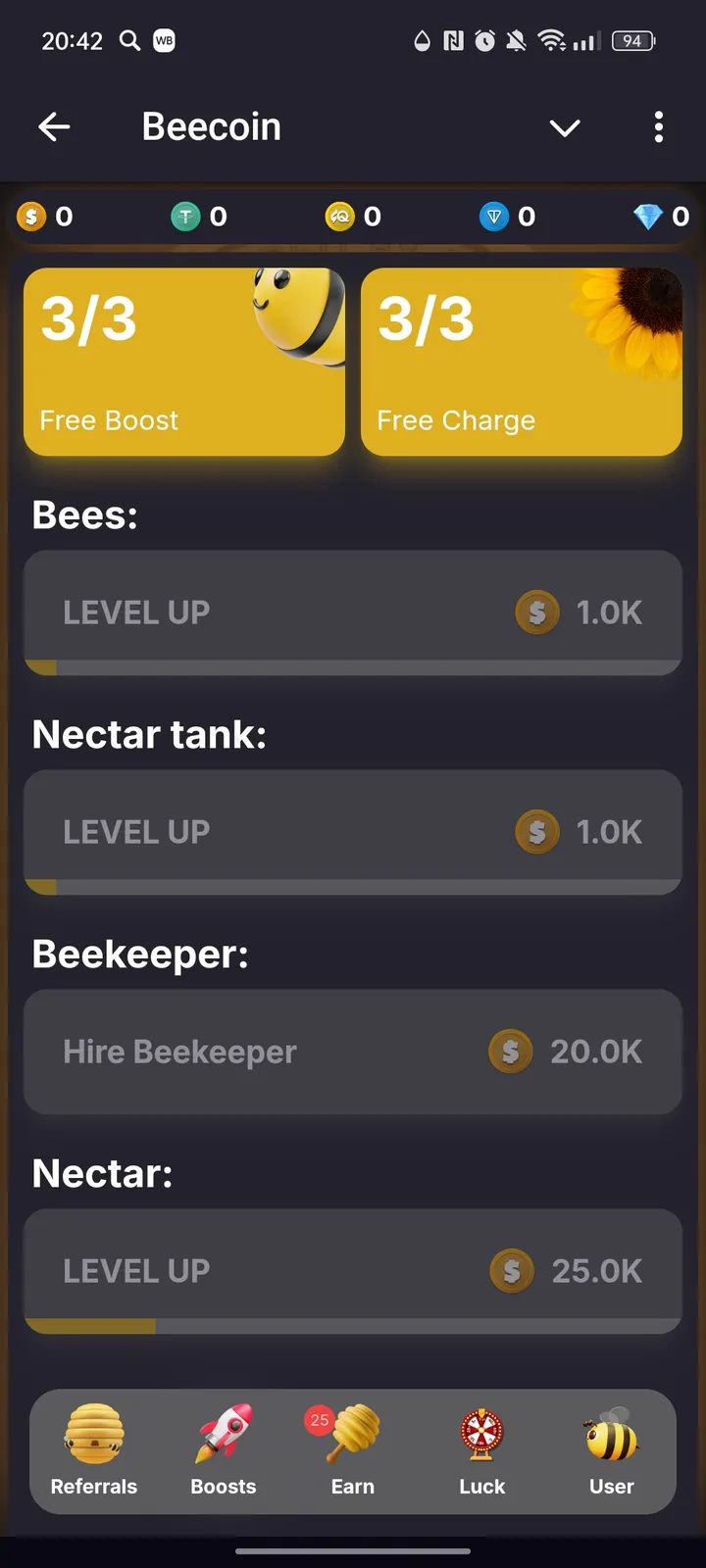 Beecoin screenshot 2