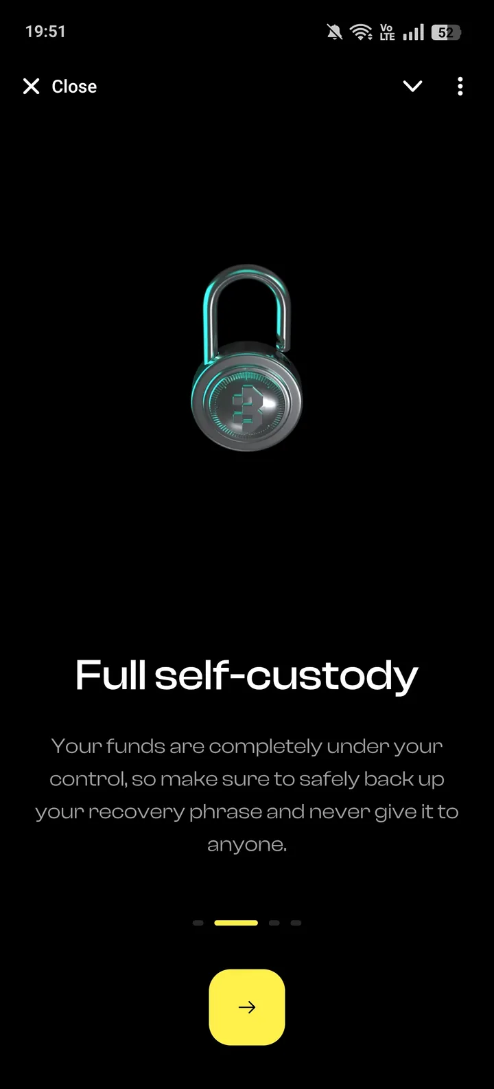 Bitlock Wallet screenshot 2