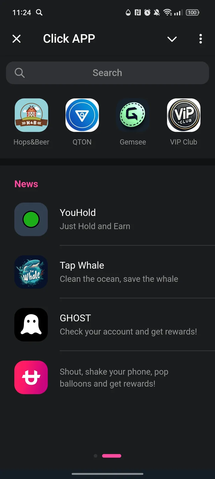 Click App screenshot 2