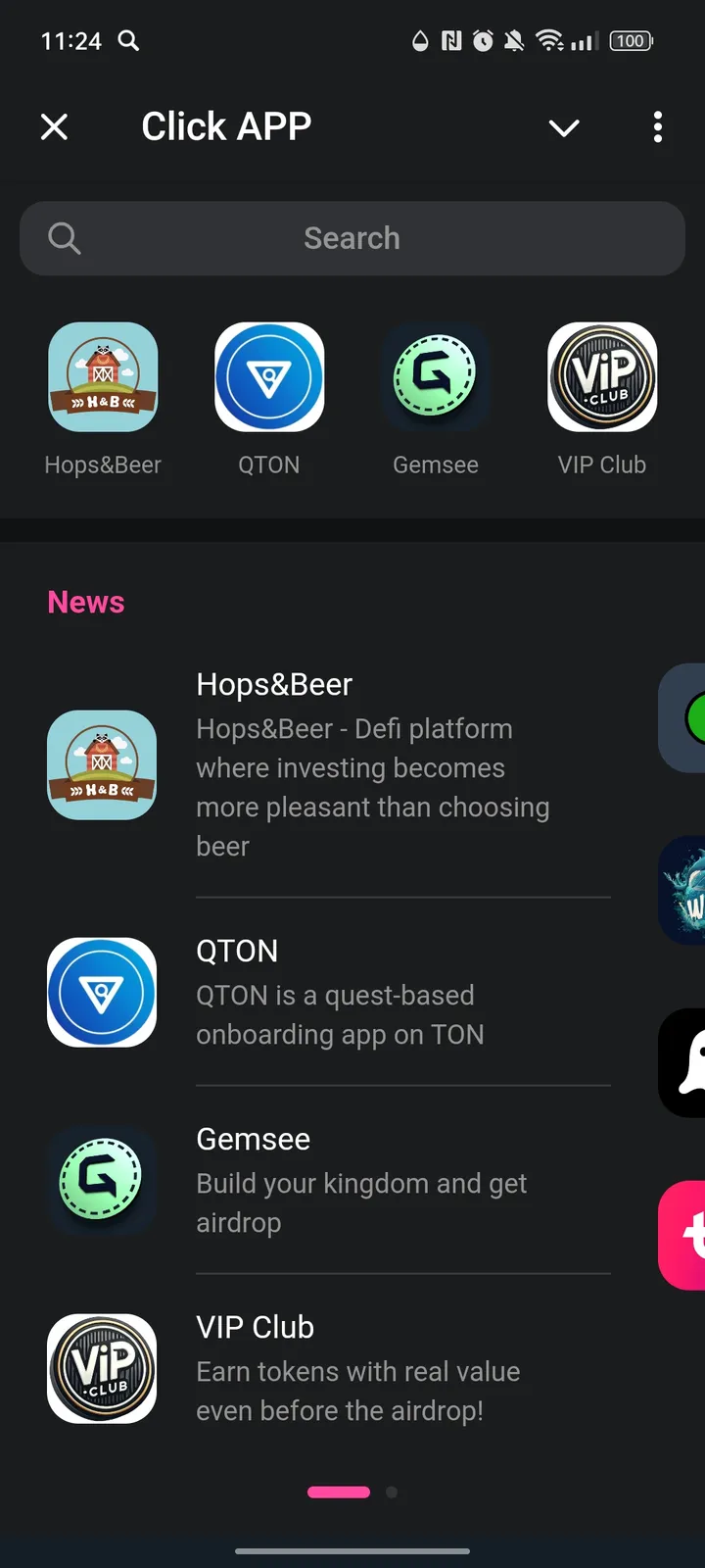 Click App screenshot 1