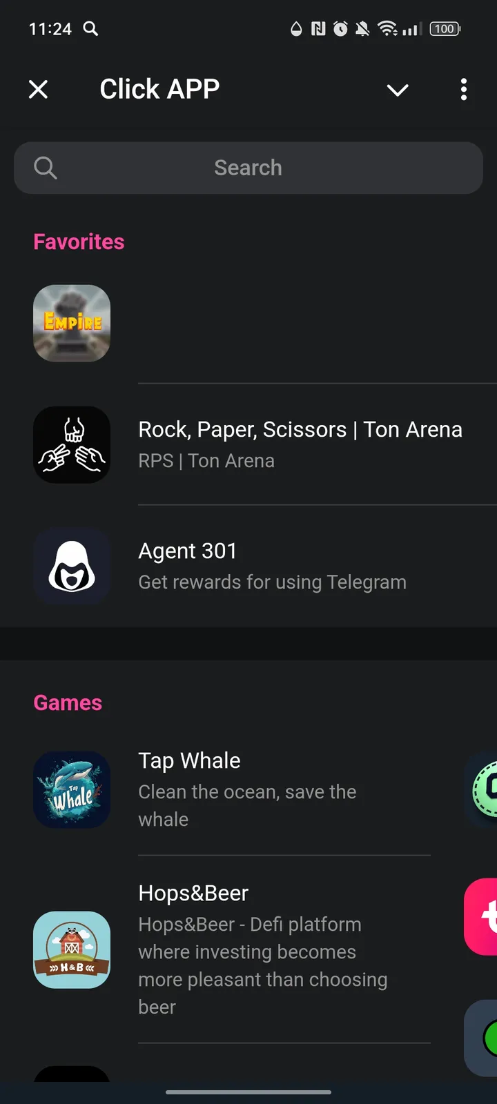 Click App screenshot 3
