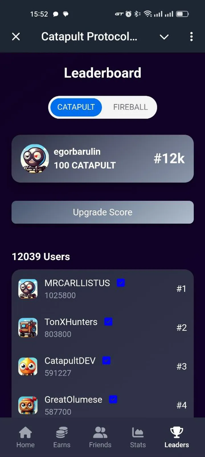 Catapult Protocol Bot screenshot 2