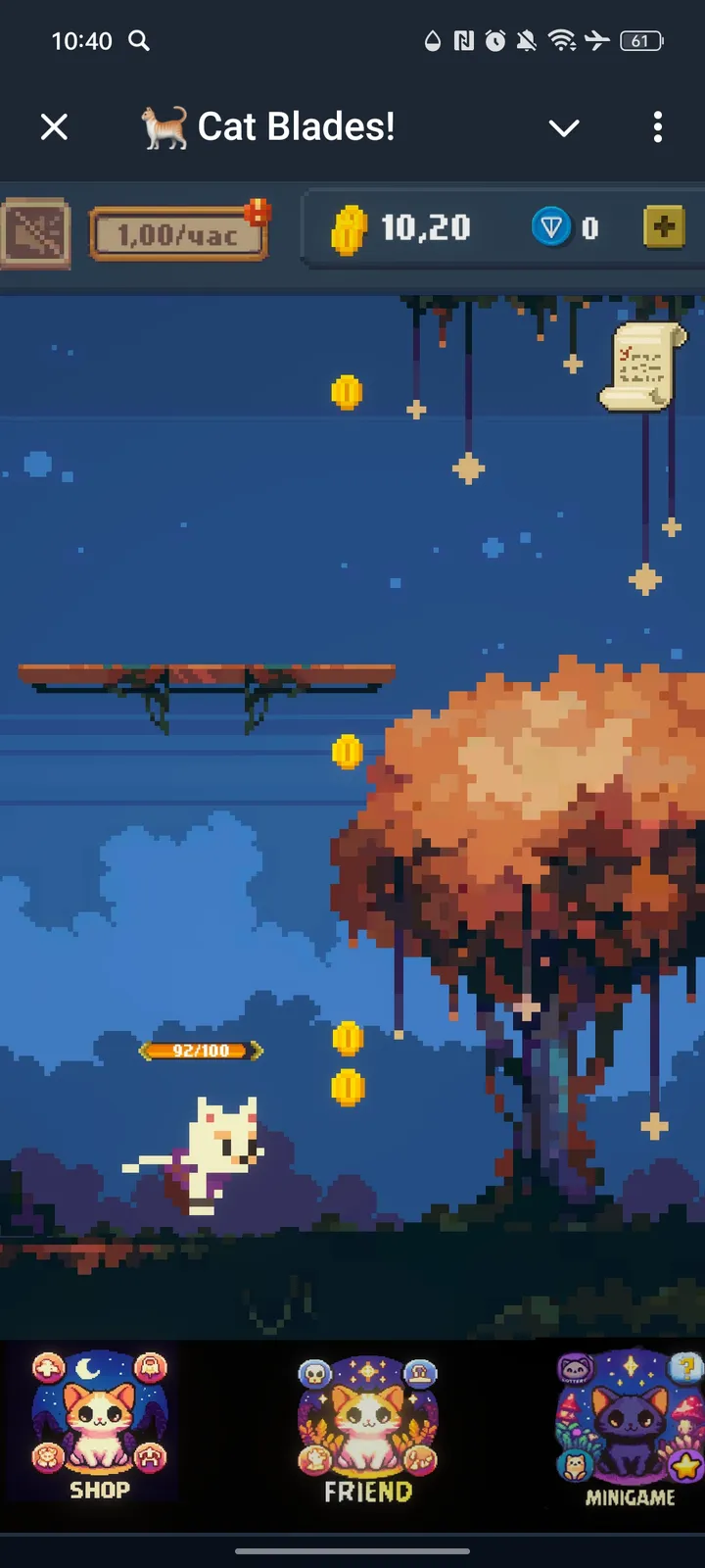 Cat Blades screenshot 1