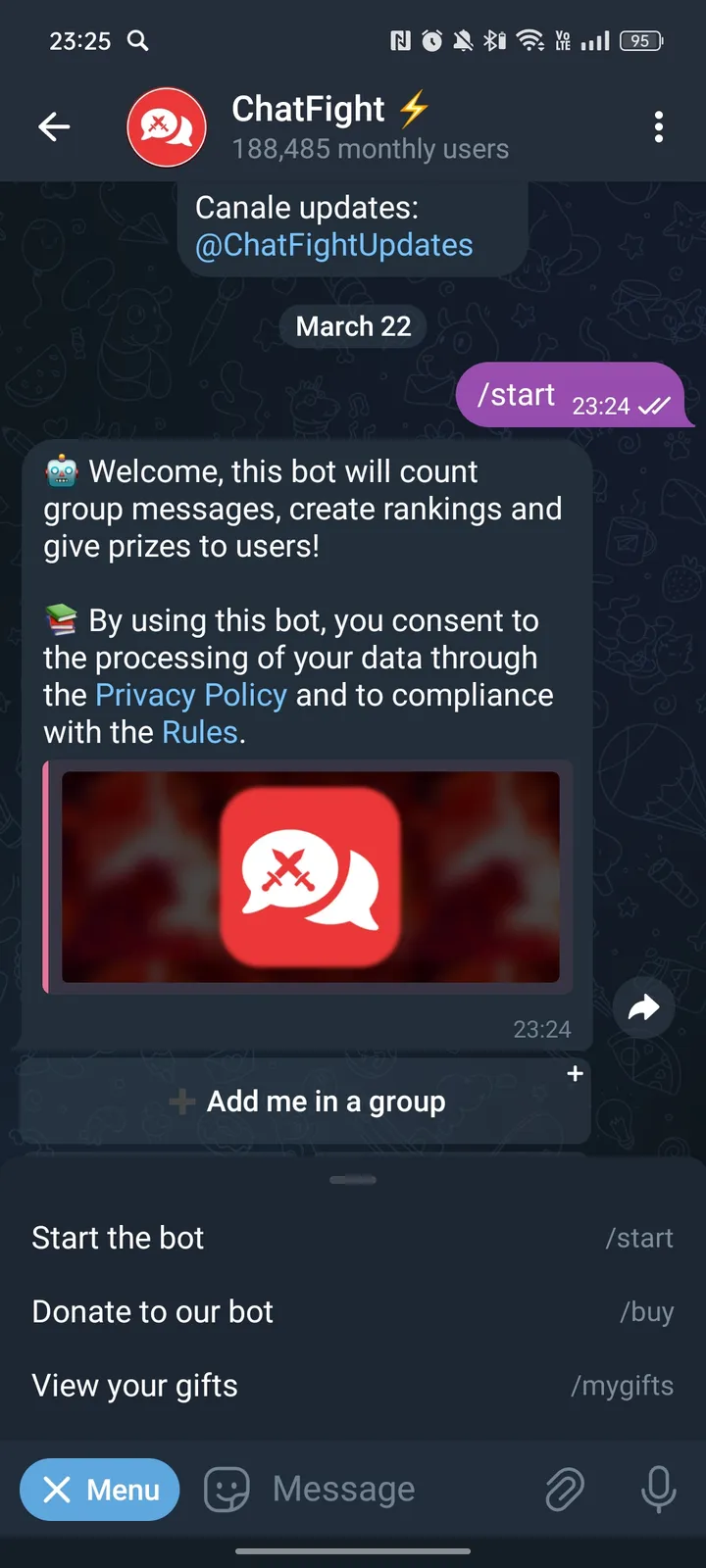 ChatFight ⚡️ screenshot 3
