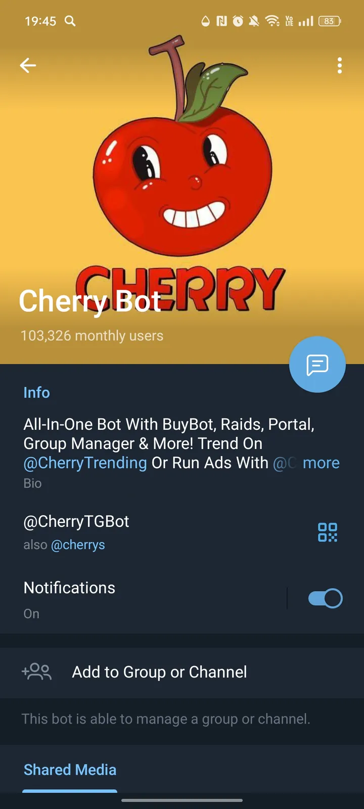 Cherry Bot screenshot 4