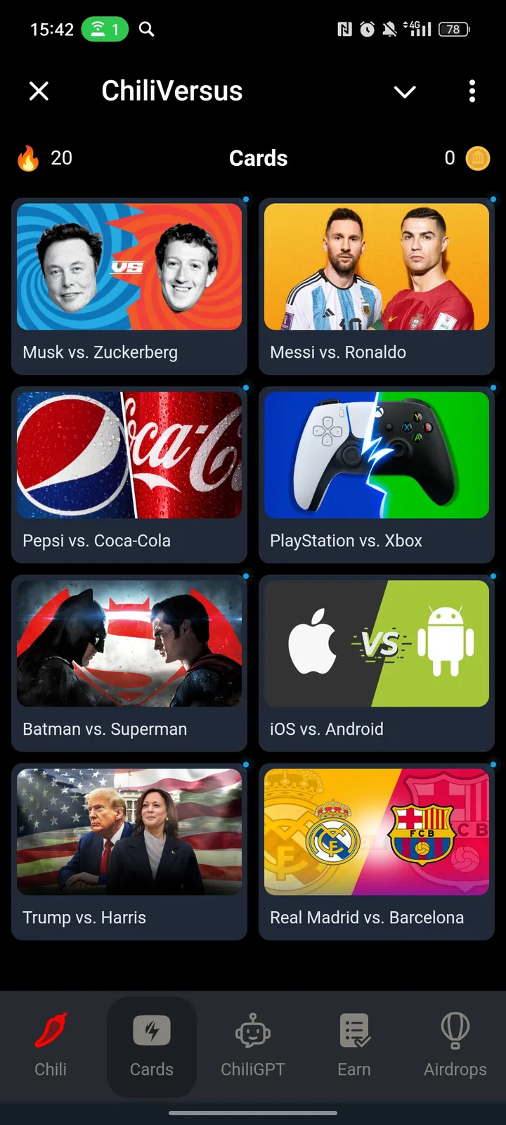 ChiliVersus screenshot 2