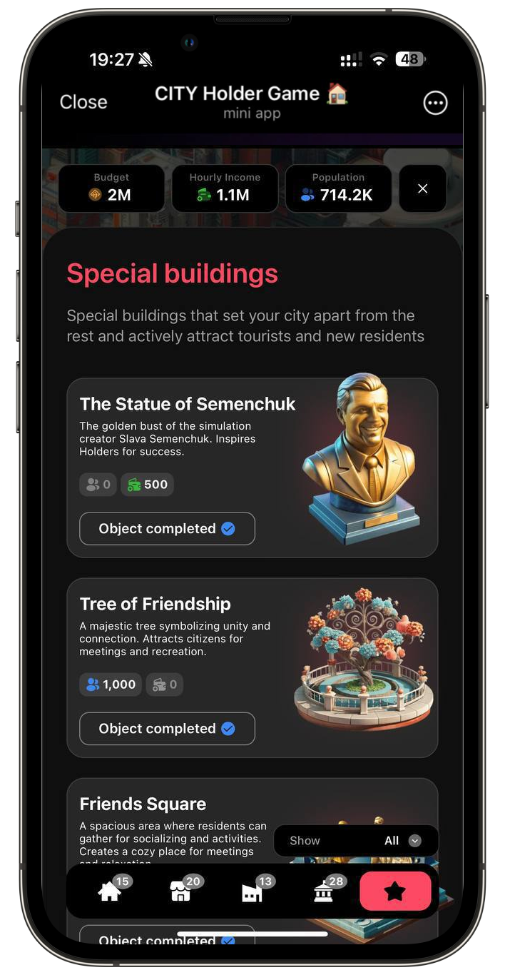 CITY Holder Game screenshot 5