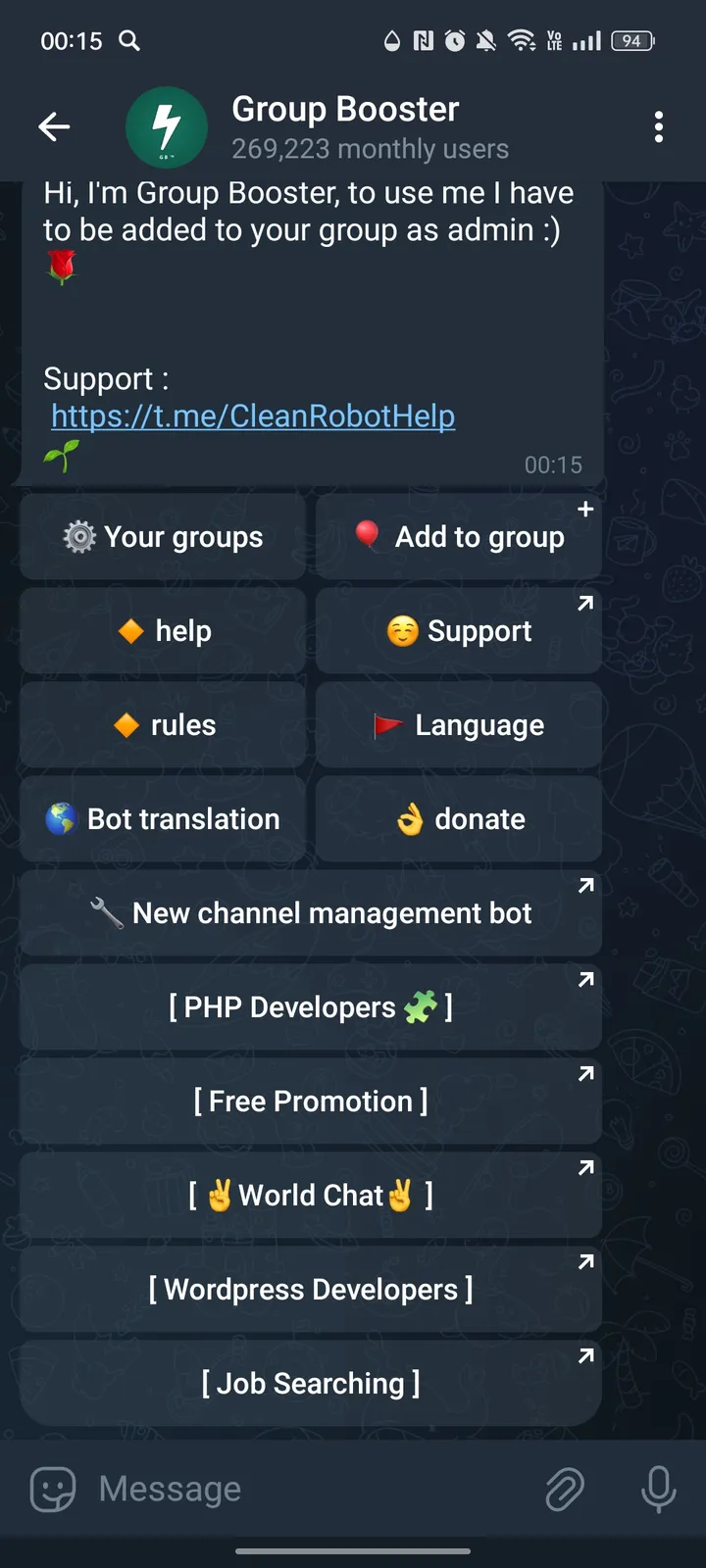 Group Booster screenshot 2