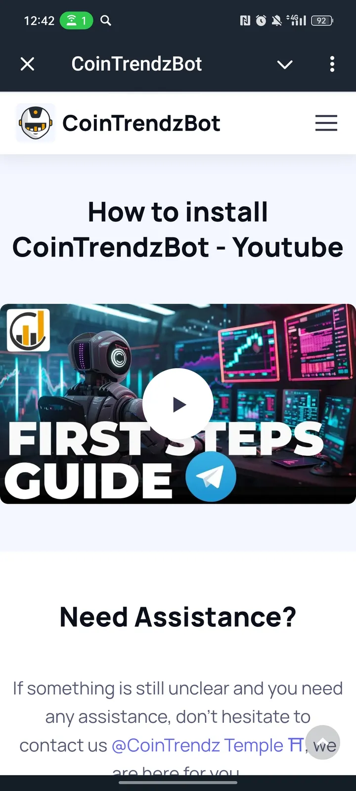 CoinTrendzBot screenshot 4