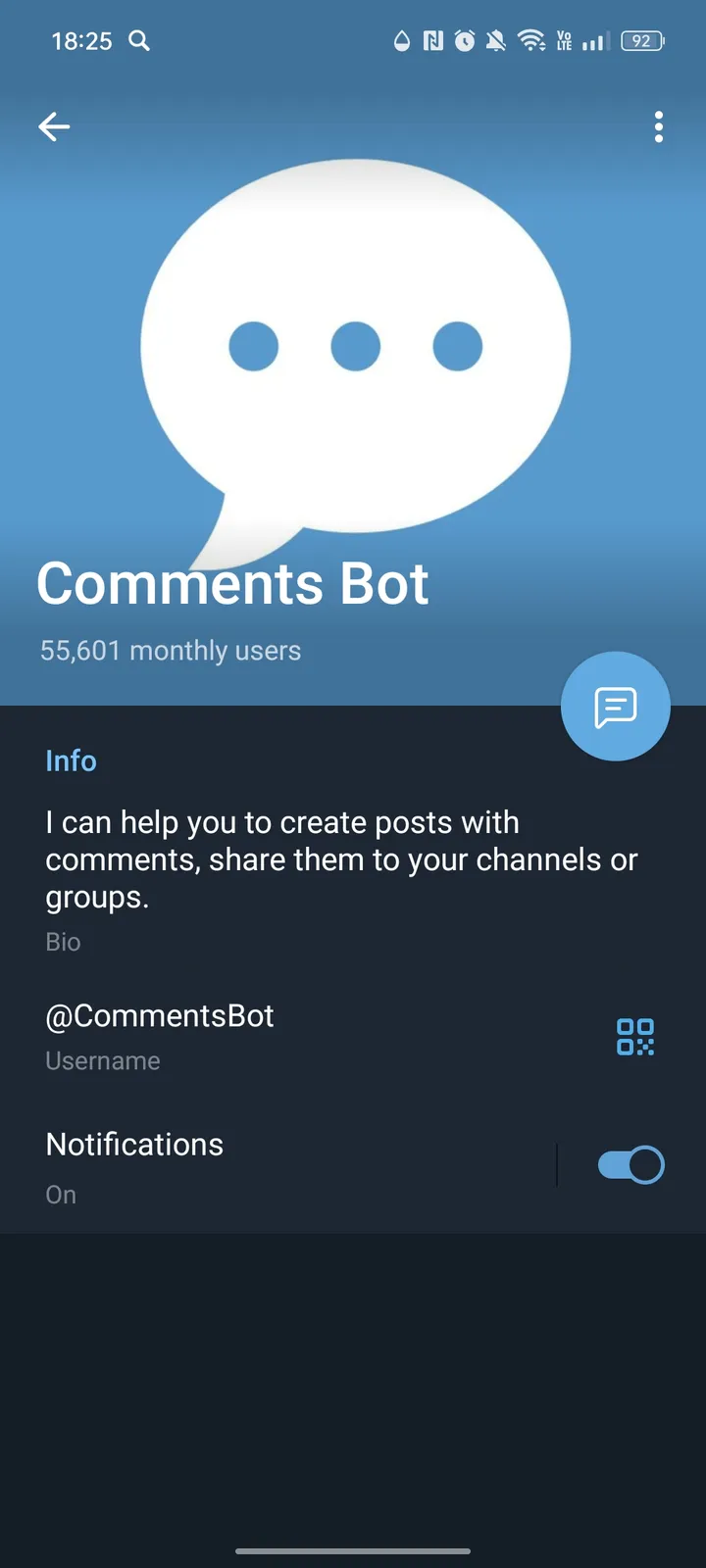 Comments Bot screenshot 4