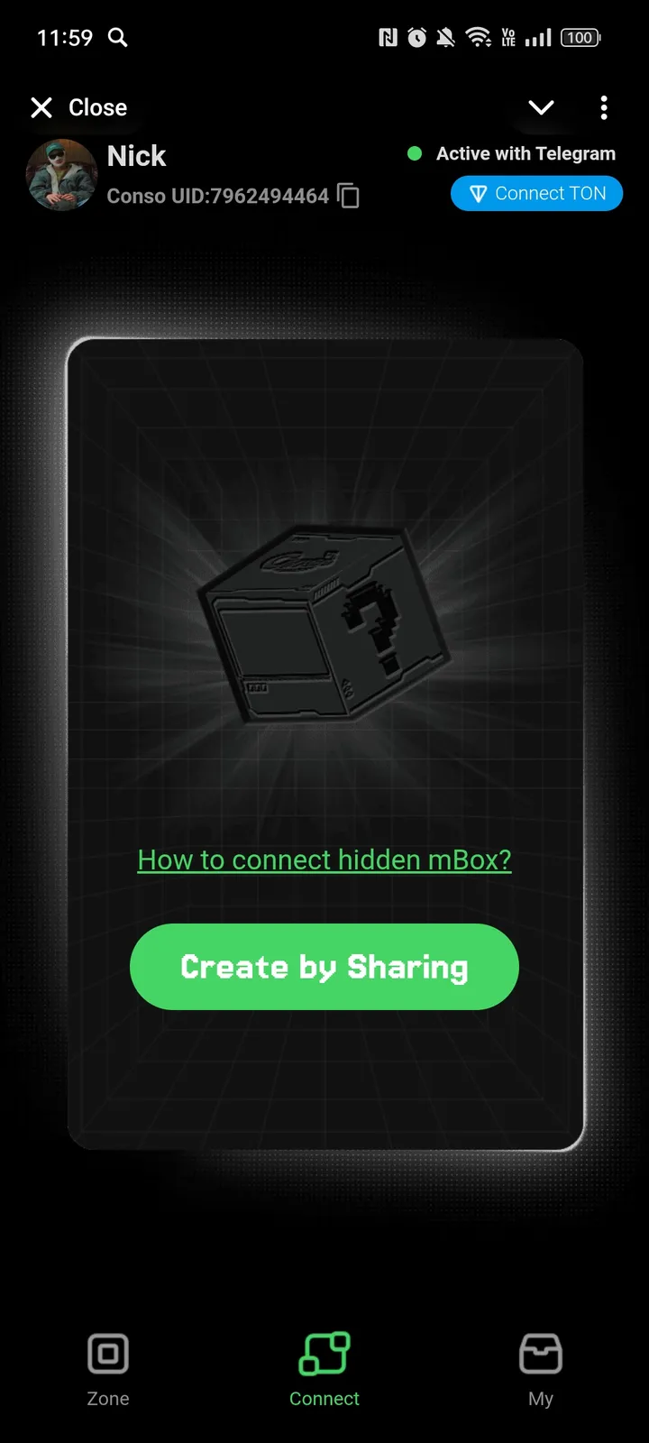 Conso mBox screenshot 2