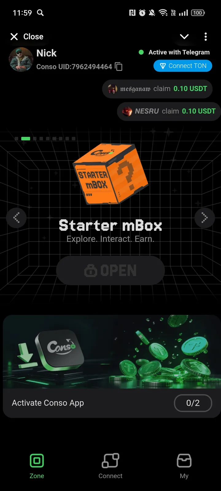 Conso mBox screenshot 4