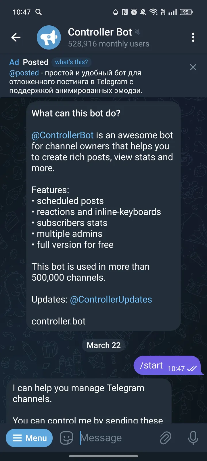 Controller screenshot 1