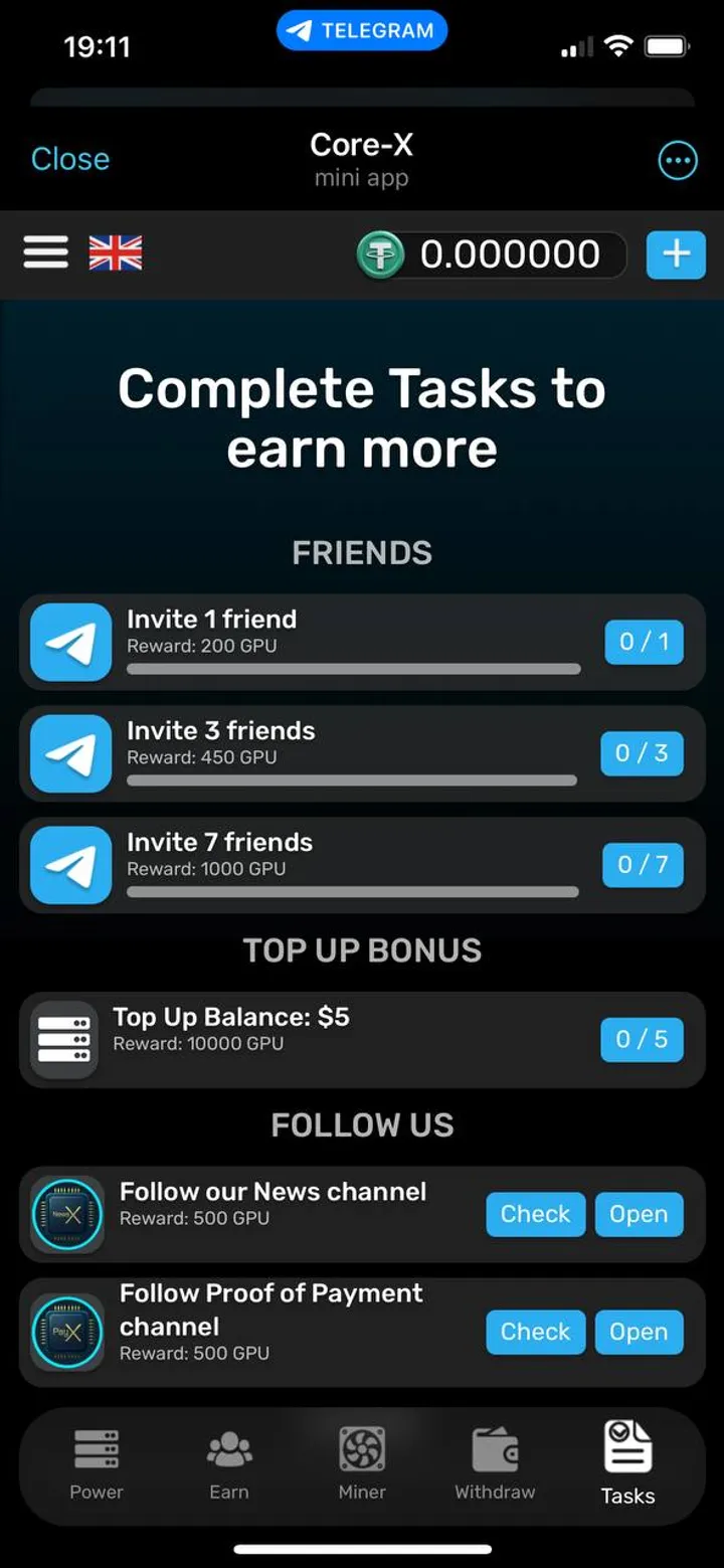 Core-X screenshot 3