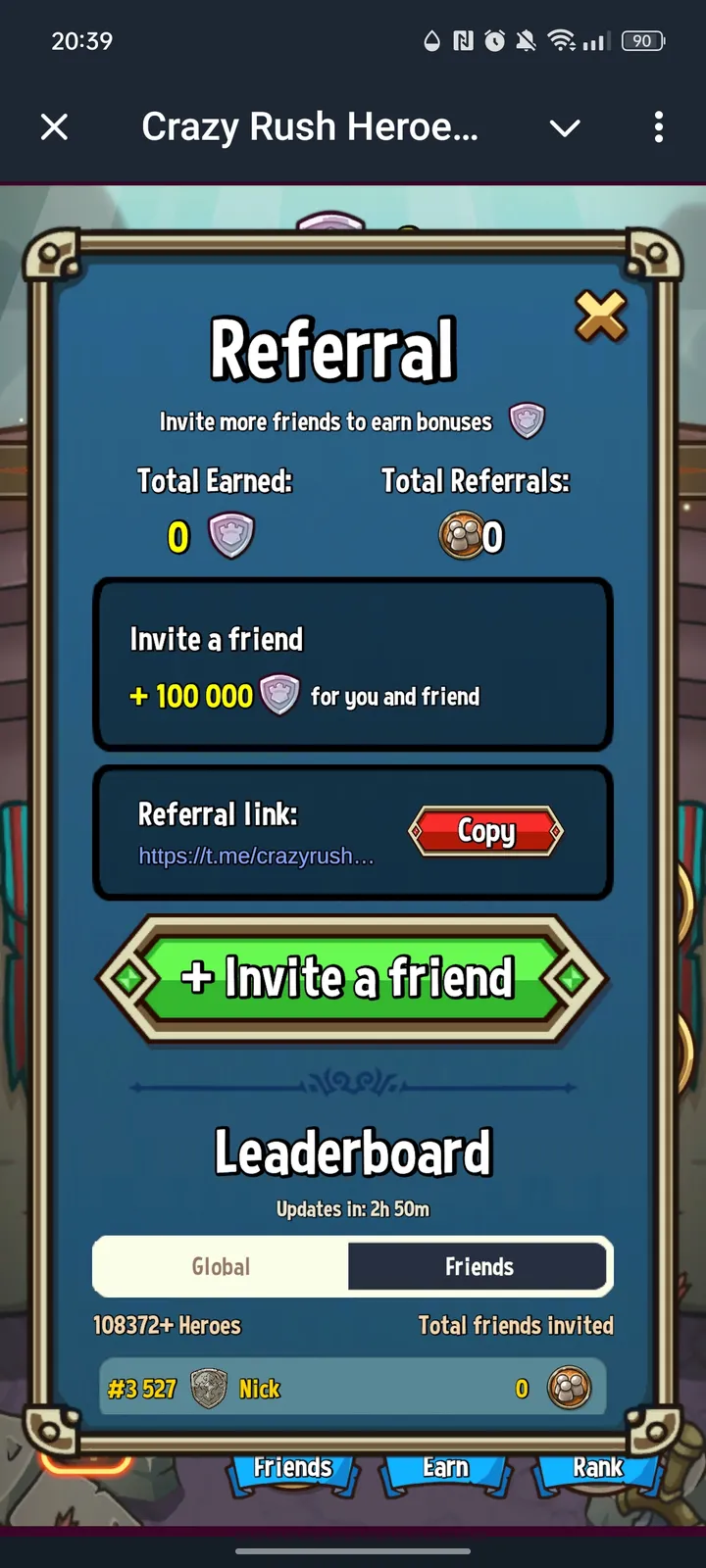 CrazyRushHeroesAlpha screenshot 4