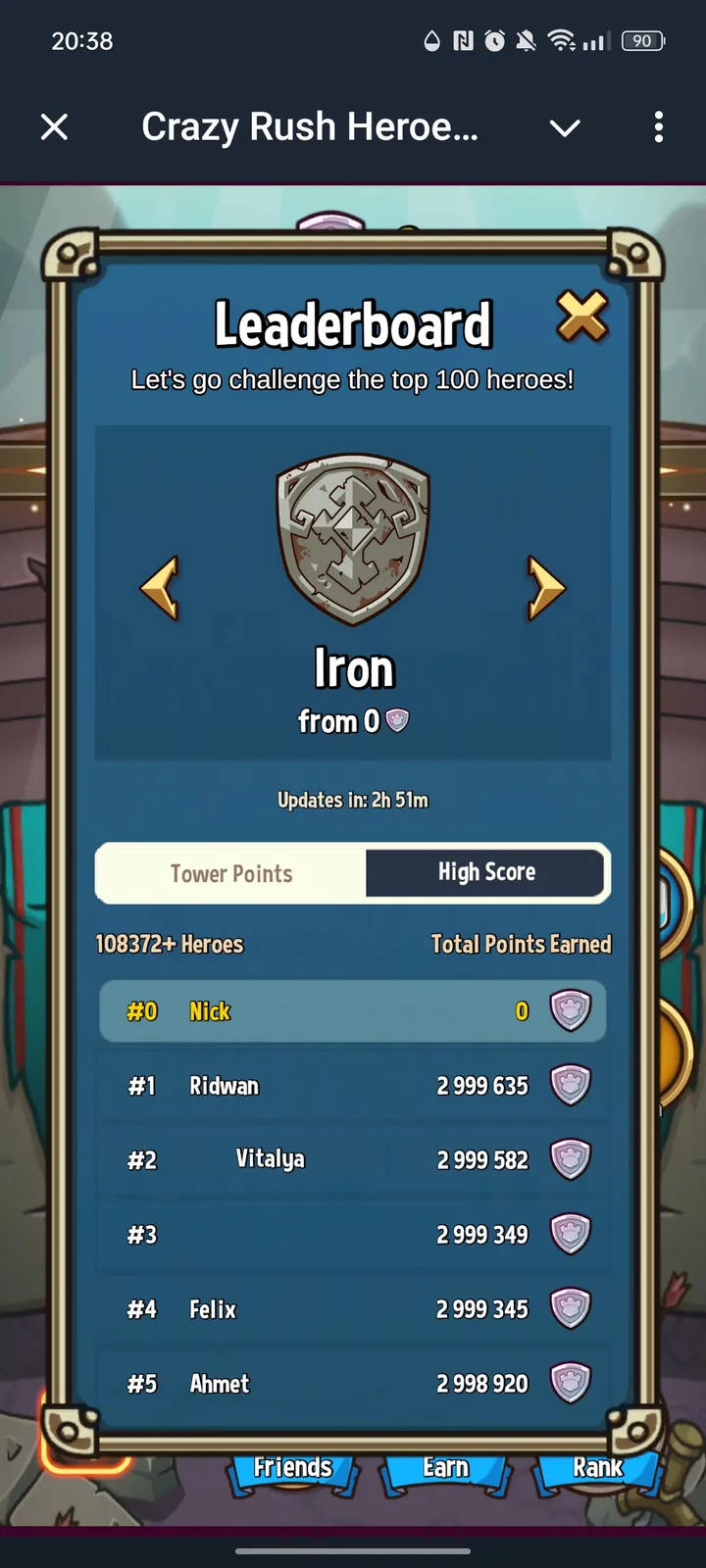 CrazyRushHeroesAlpha screenshot 2