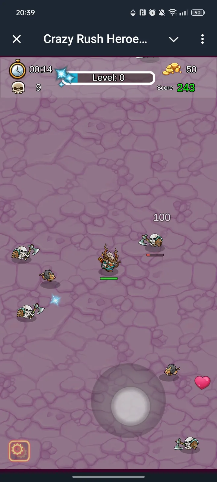 CrazyRushHeroesAlpha screenshot 5