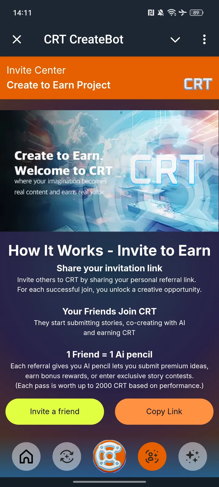 CRT Create screenshot 3