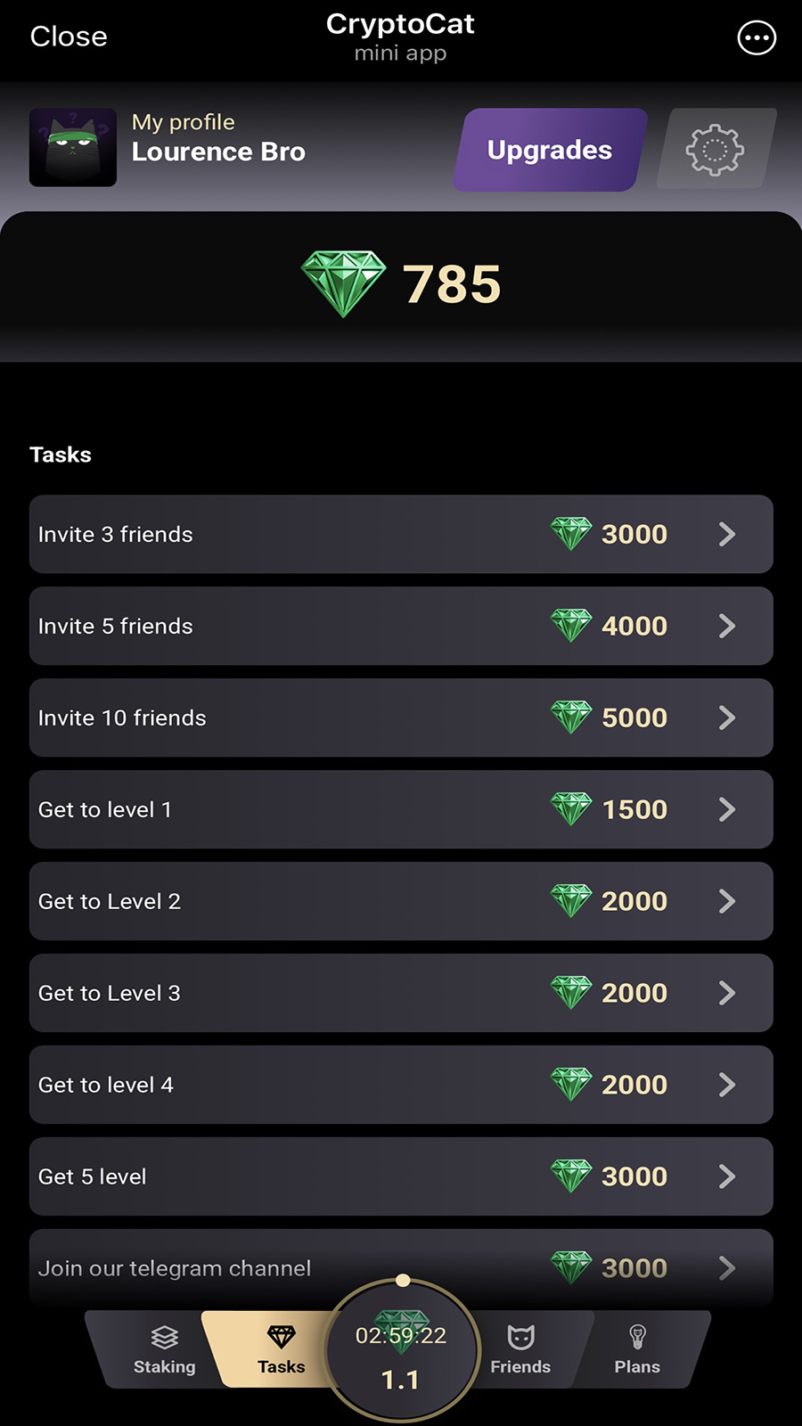 How Crypto Cat Game looks