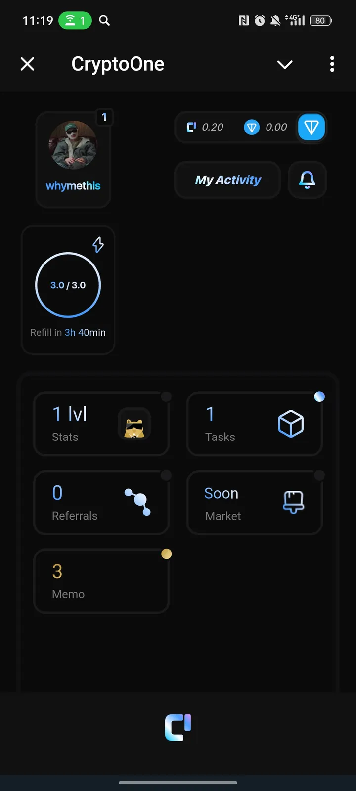 CryptoOne screenshot 3