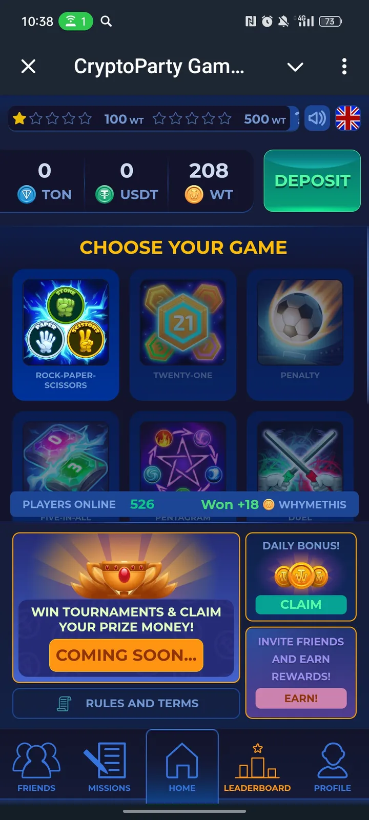 CryptoParty Games screenshot 1