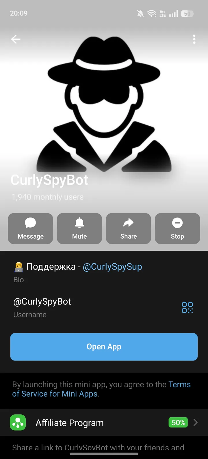 CurlySpyBot screenshot 4