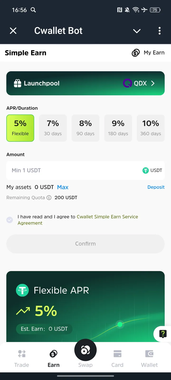 Cwallet screenshot 3