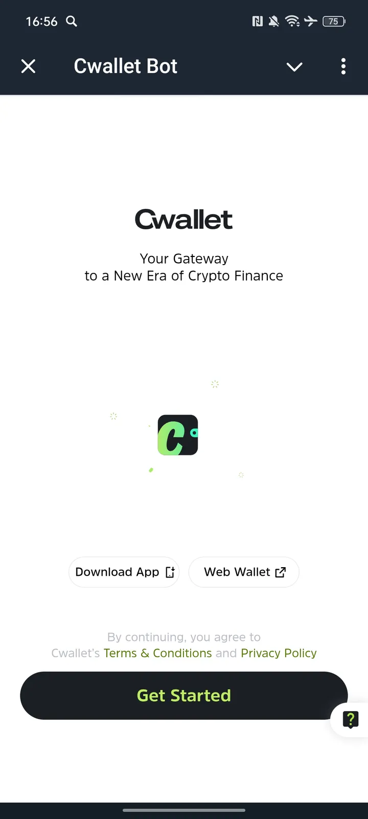Cwallet screenshot 1