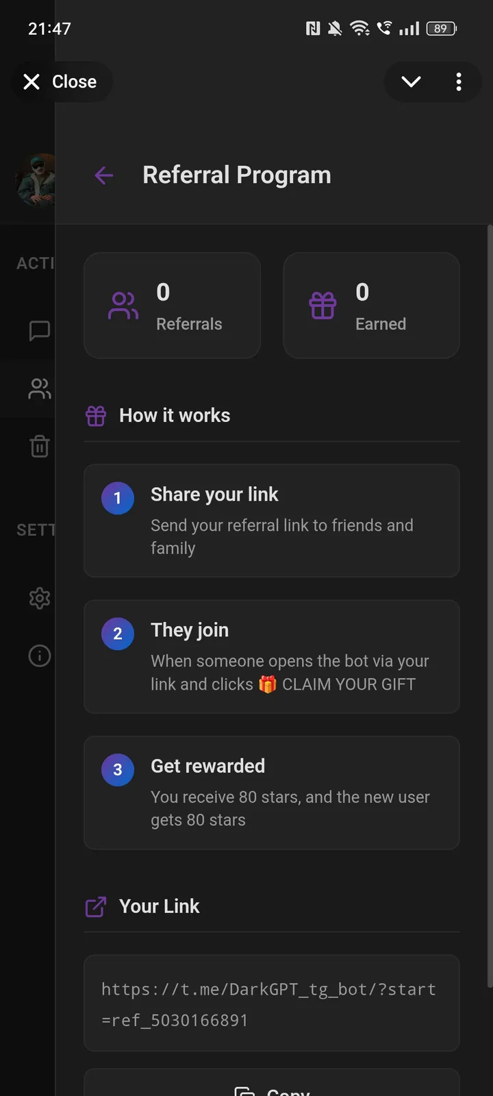 DarkGPT screenshot 3