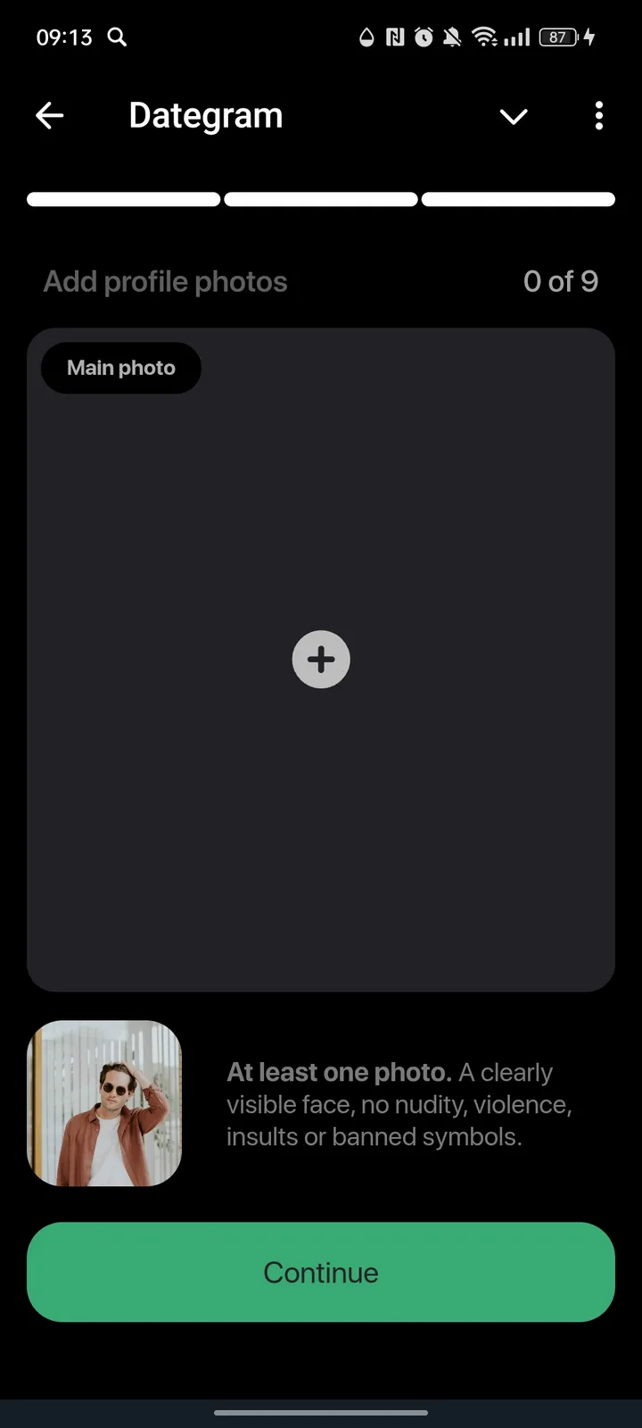 Dategram screenshot 4