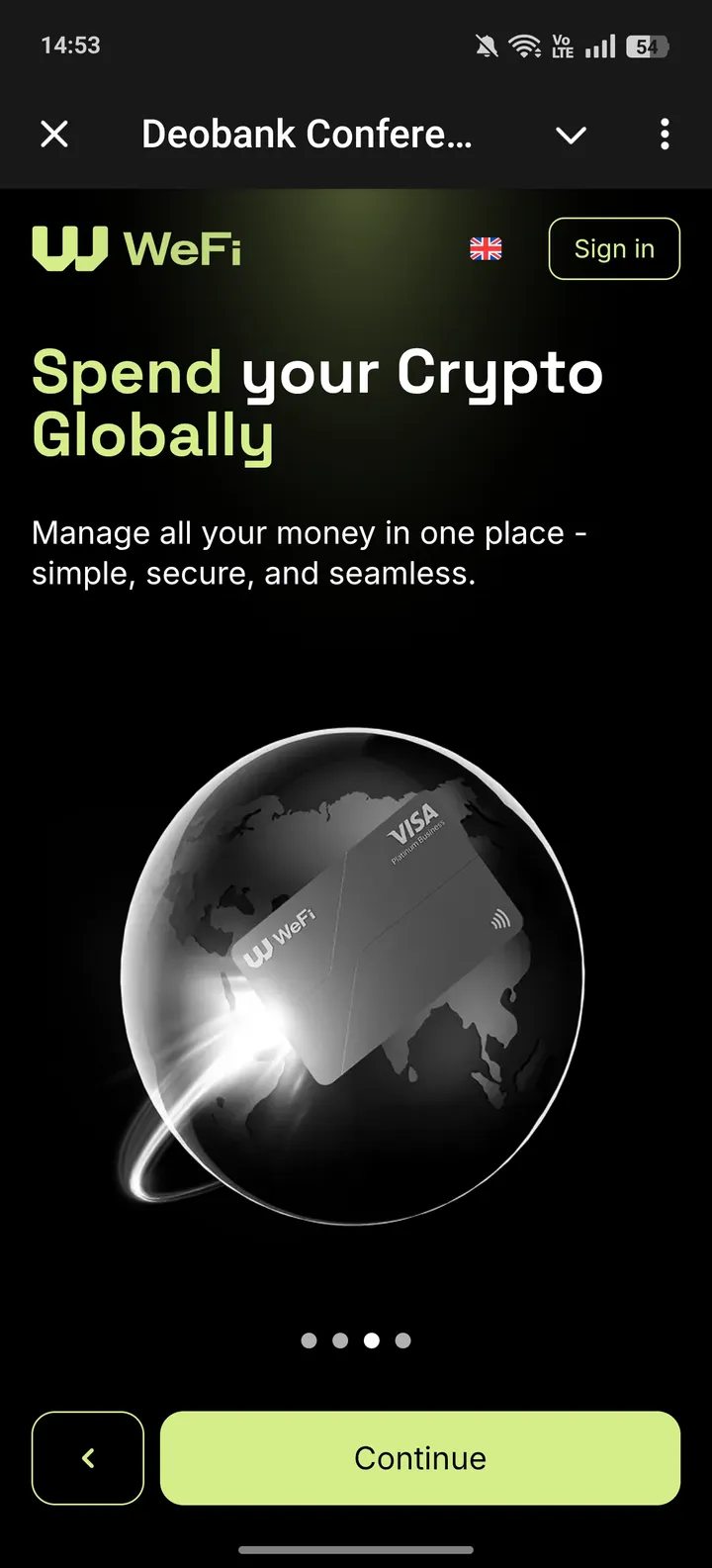 Deobank Conference Bot screenshot 3