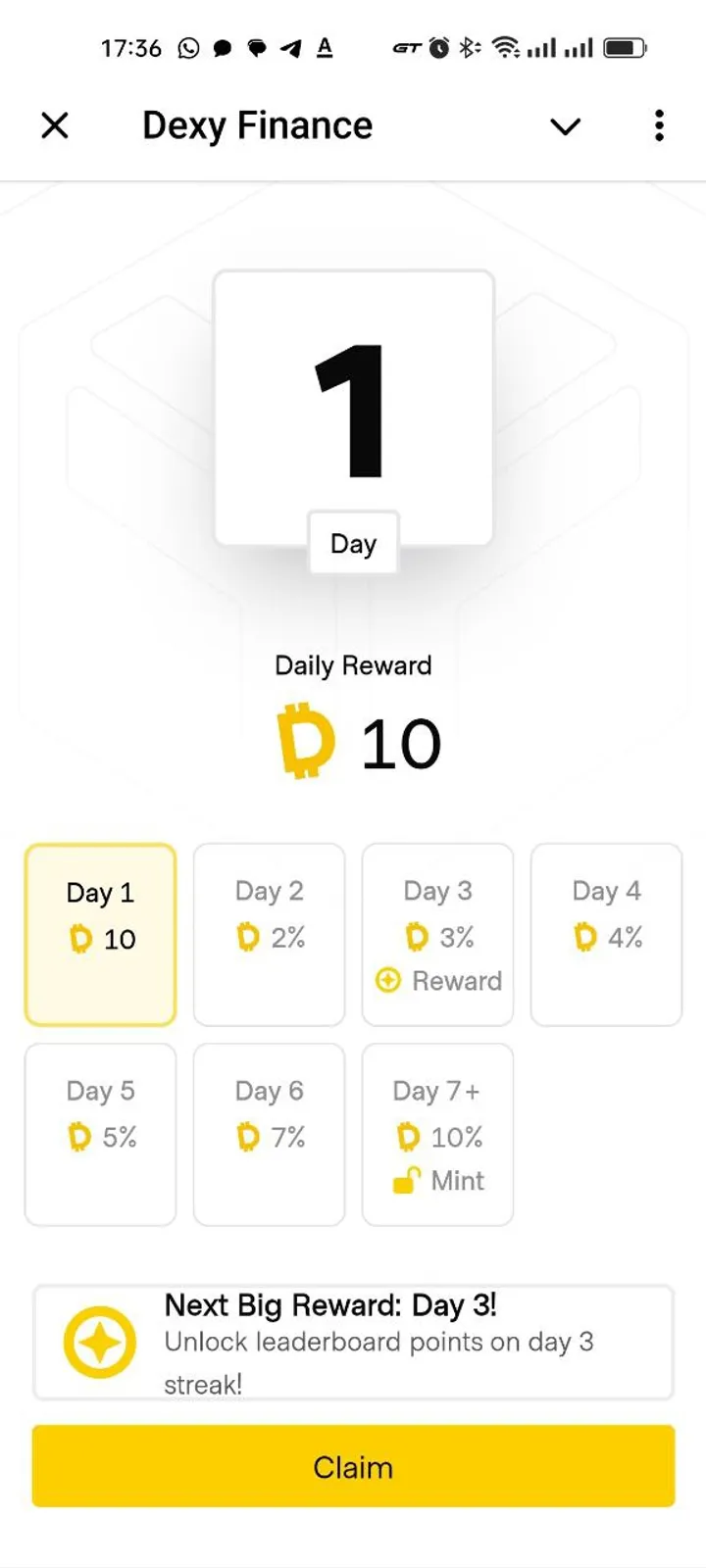 Dexy Finance screenshot 3