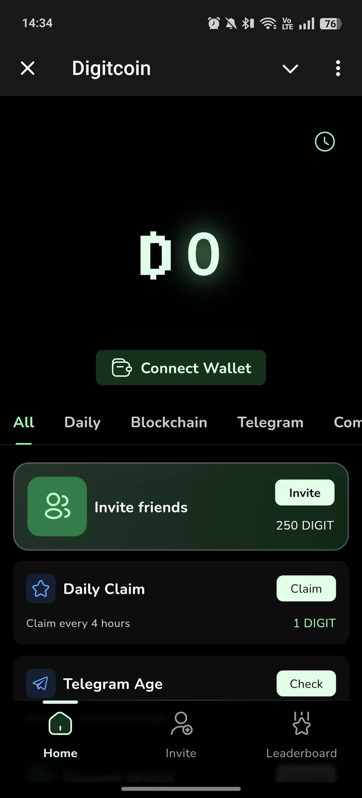 Digitcoin screenshot 1