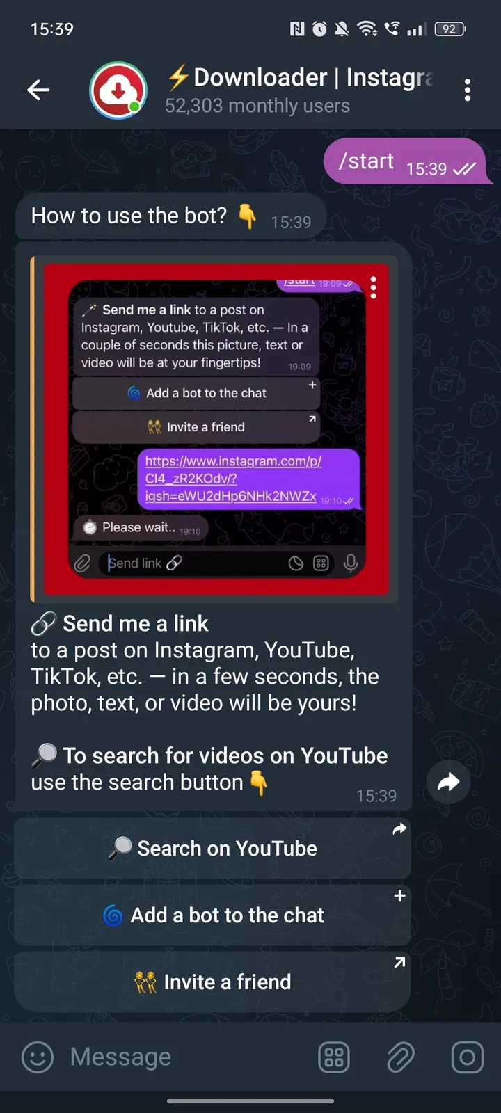 ⚡️Downloader | Instagram | TikTok | X screenshot 2