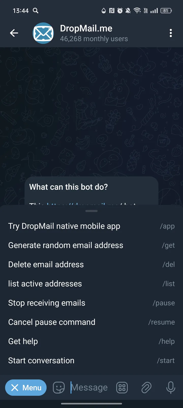 DropMail.me screenshot 3