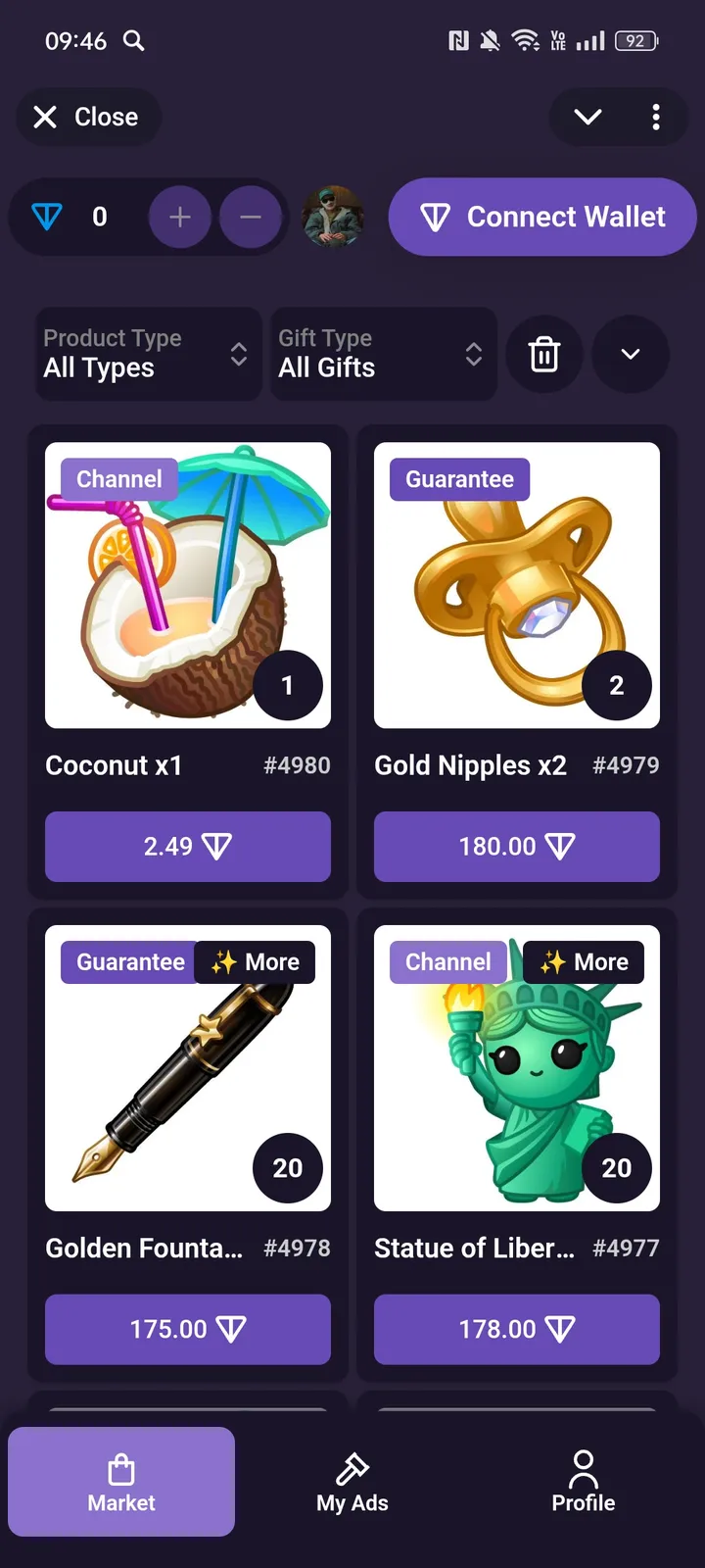 EarlyGift Market screenshot 1