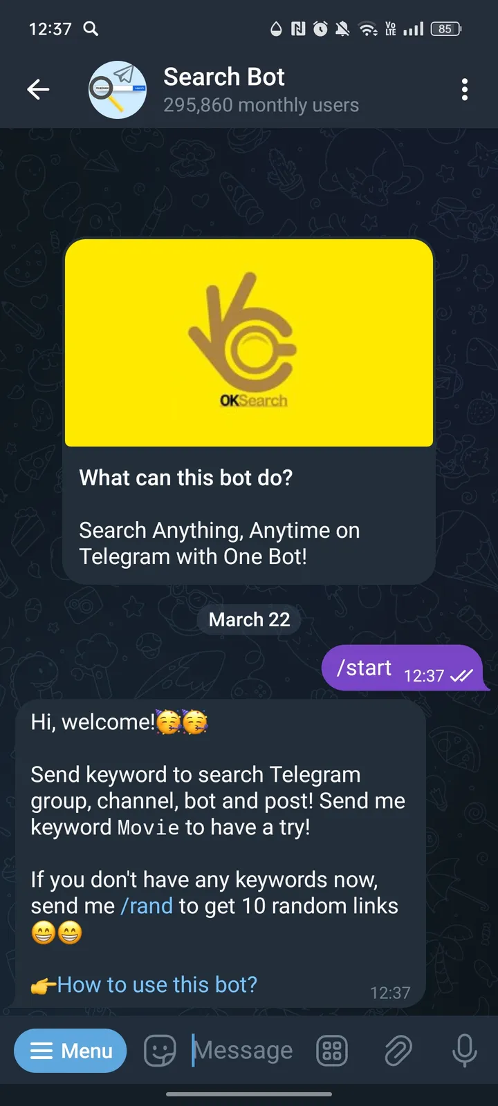 EN Search screenshot 1
