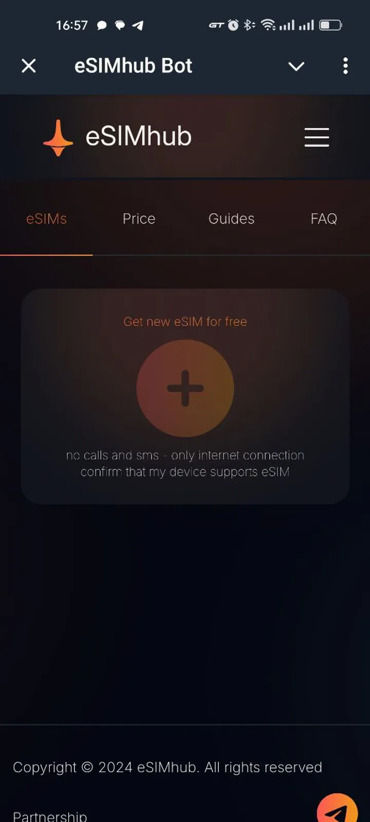 eSIMhub Bot screenshot 4