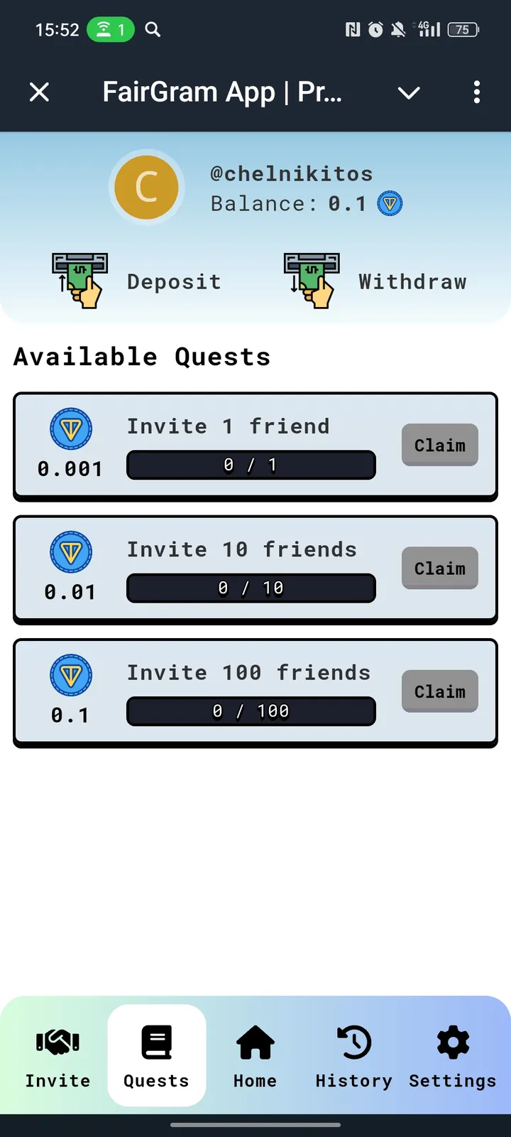 FairGram screenshot 2