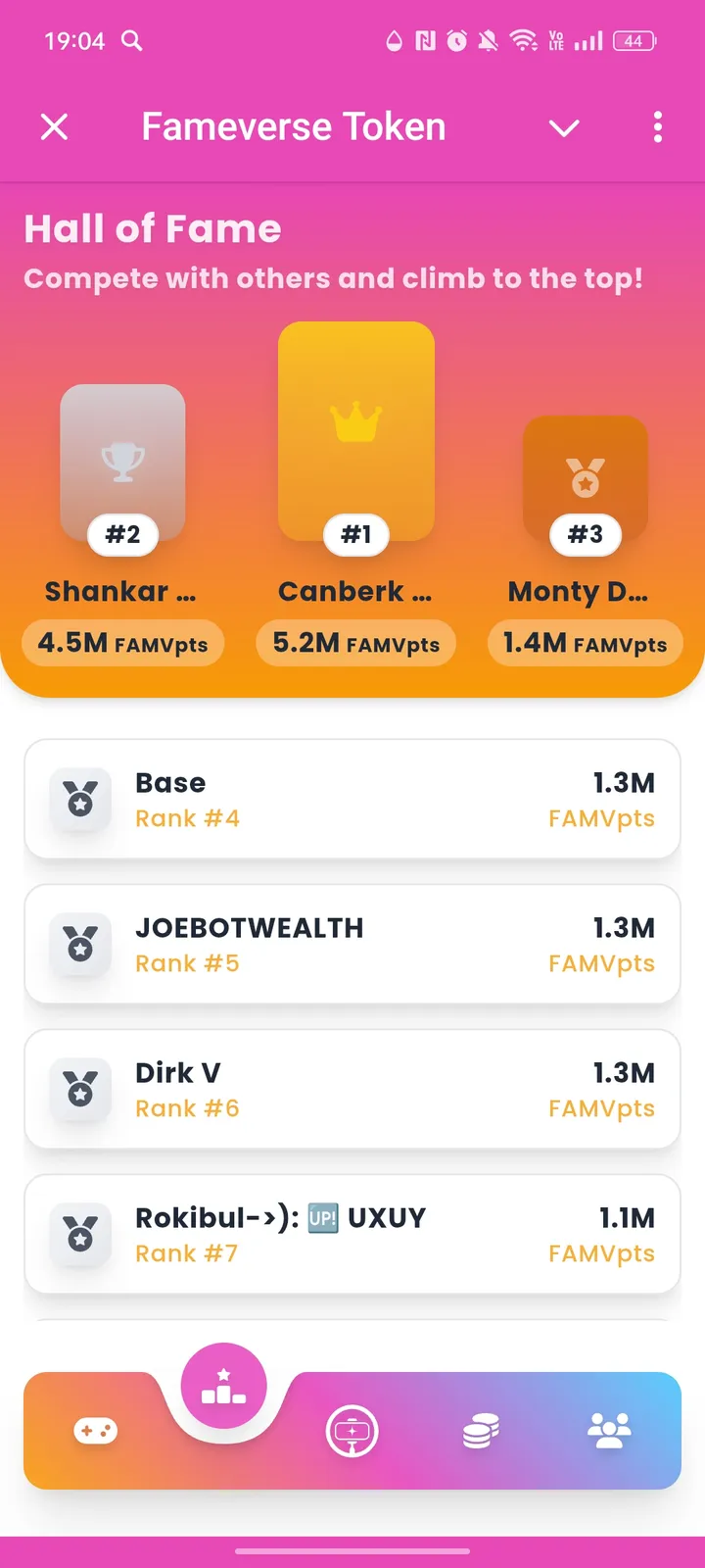 Fameverse Token screenshot 2