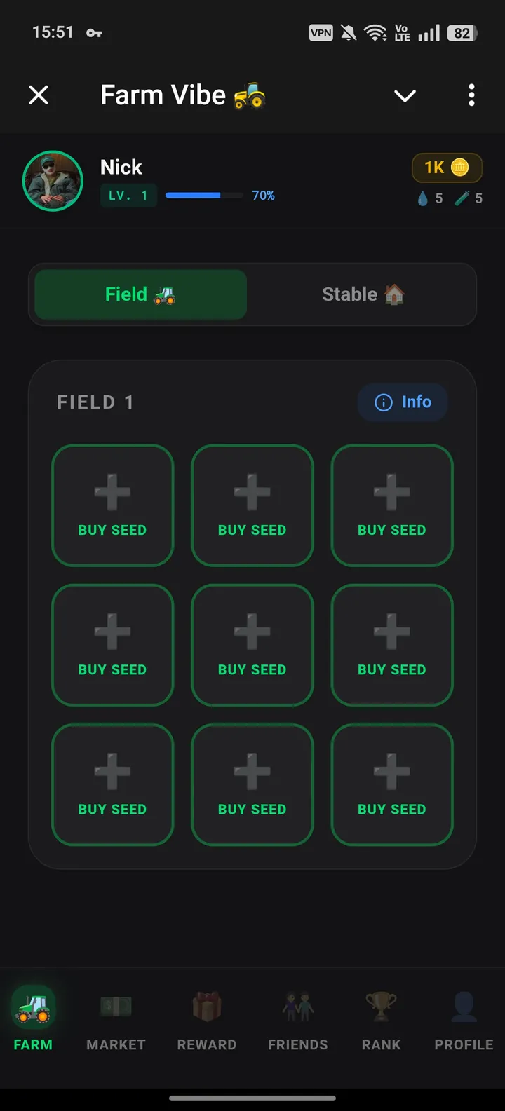 Farmvibe screenshot 1