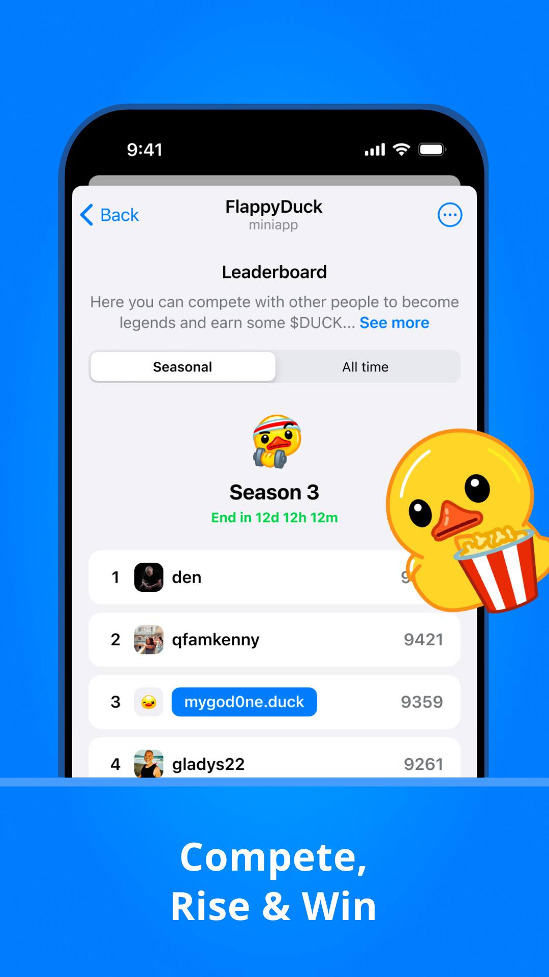 Flappy Duck screenshot 3