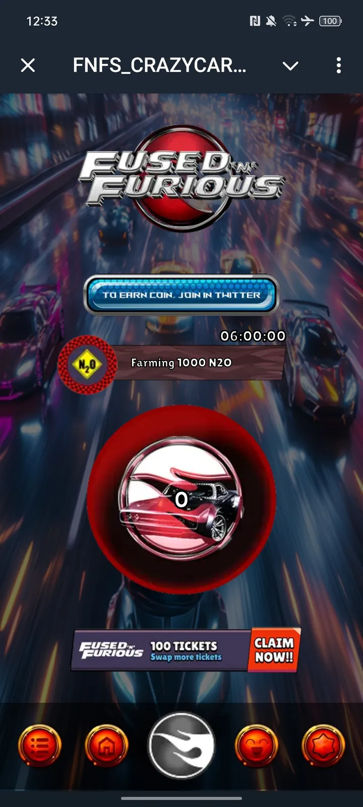 FNFS Crazy Car screenshot 1