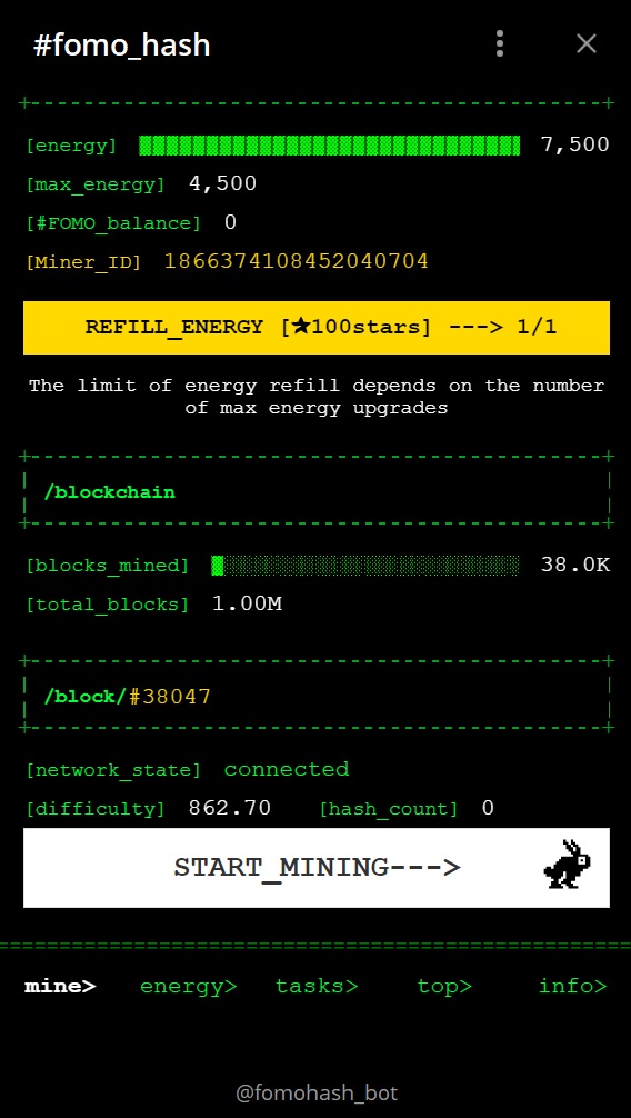 FOMO Hash screenshot 3