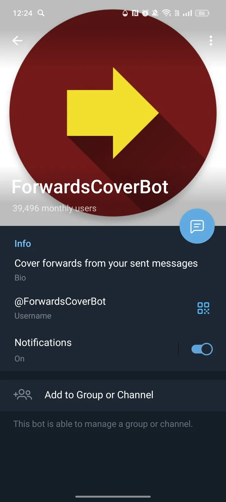 ForwardsCoverBot screenshot 4